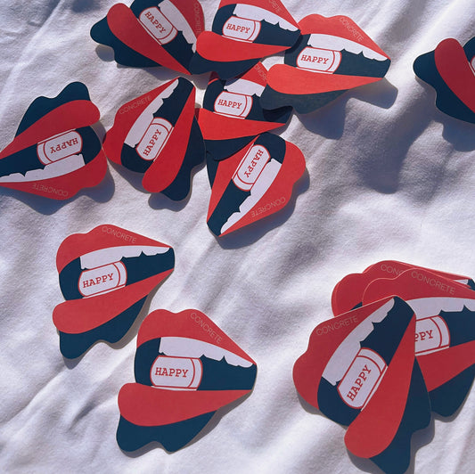 HAPPY PILL - Sticker