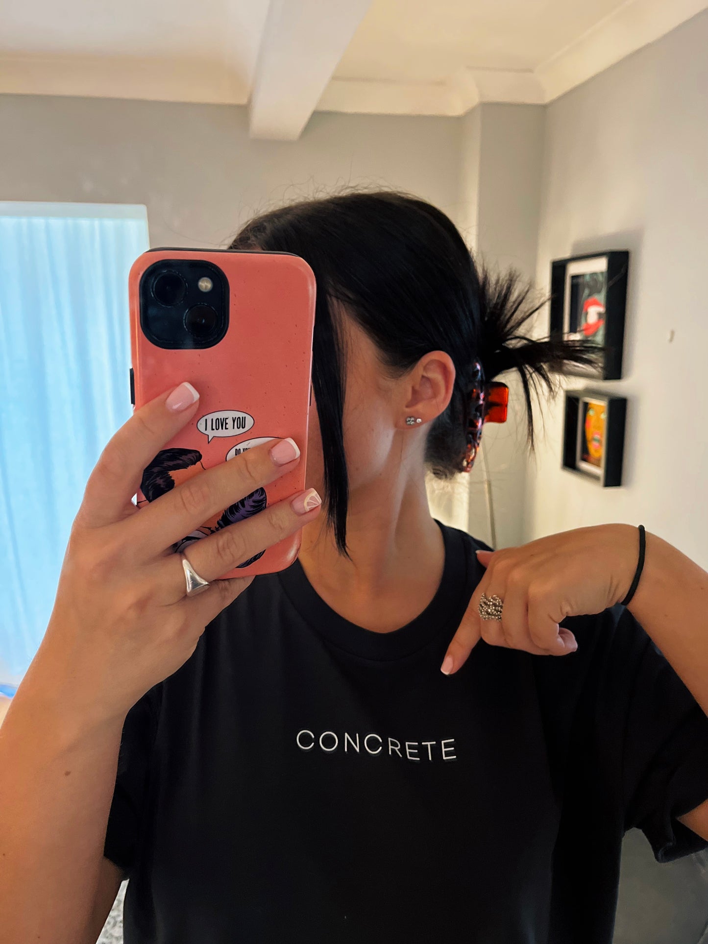 HAPPY PILL - TEE *charcoal*