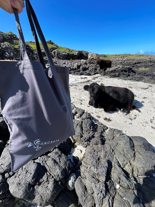 EMPTY SPACE - Tote *charcoal*